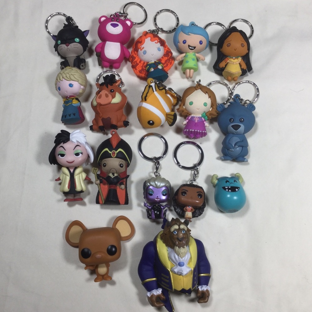 Disney Funko Keychain and Figure Lot
